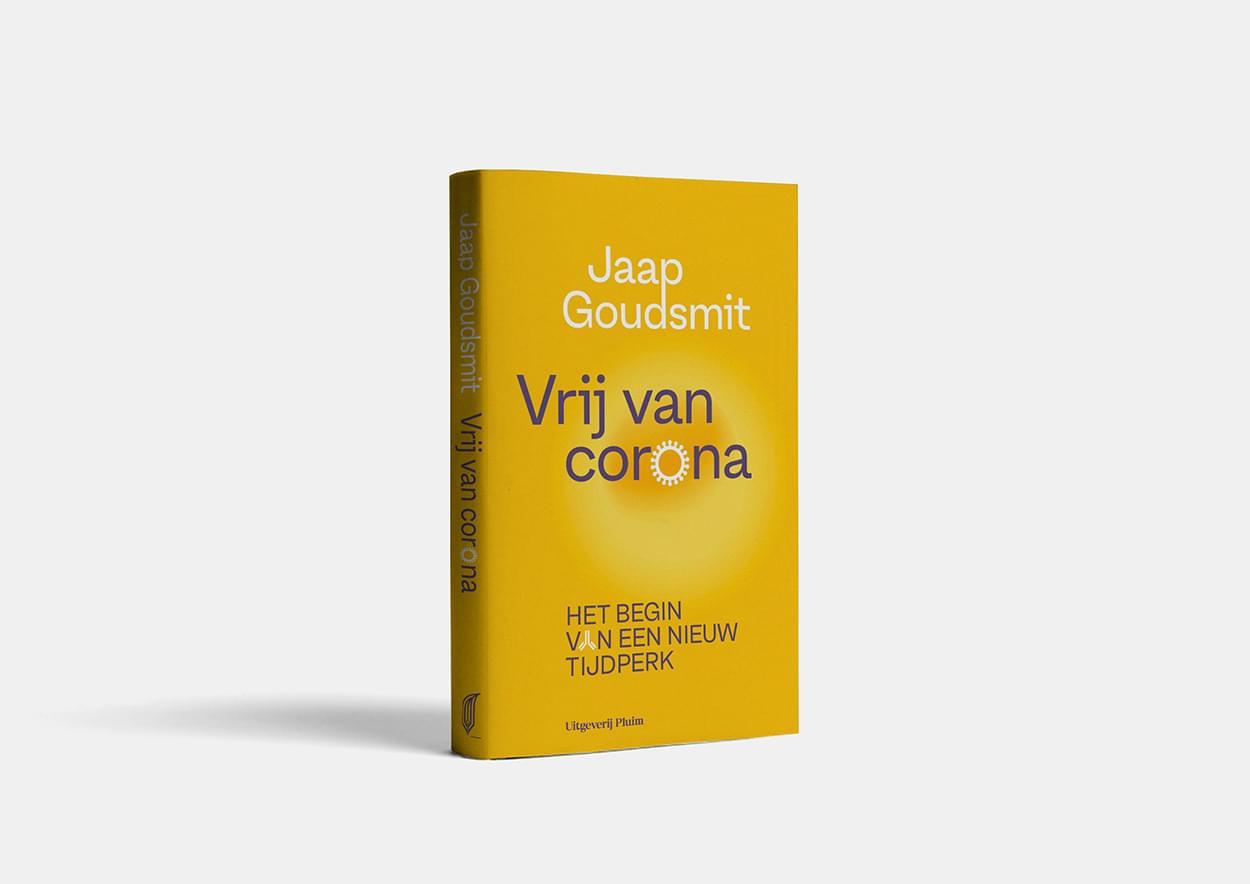 Jaap Goudsmit's nieuwste boek - Vrij van corona